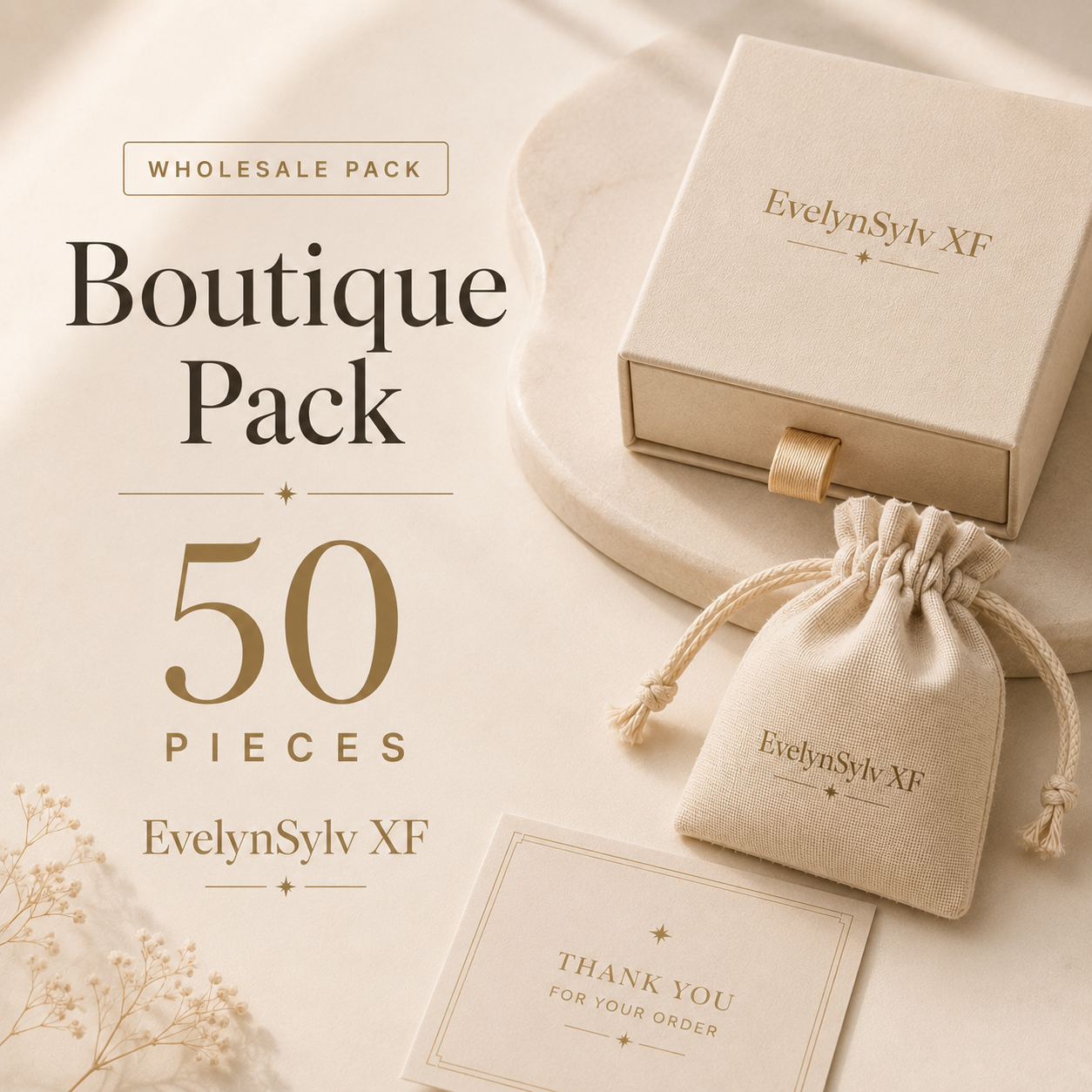 Boutique Pack — 50 Pieces