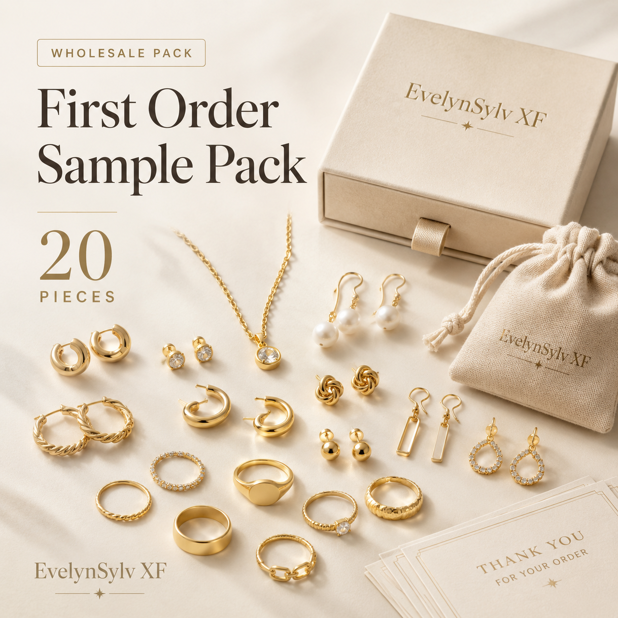 First Order Sample Pack — 20 Pieces
