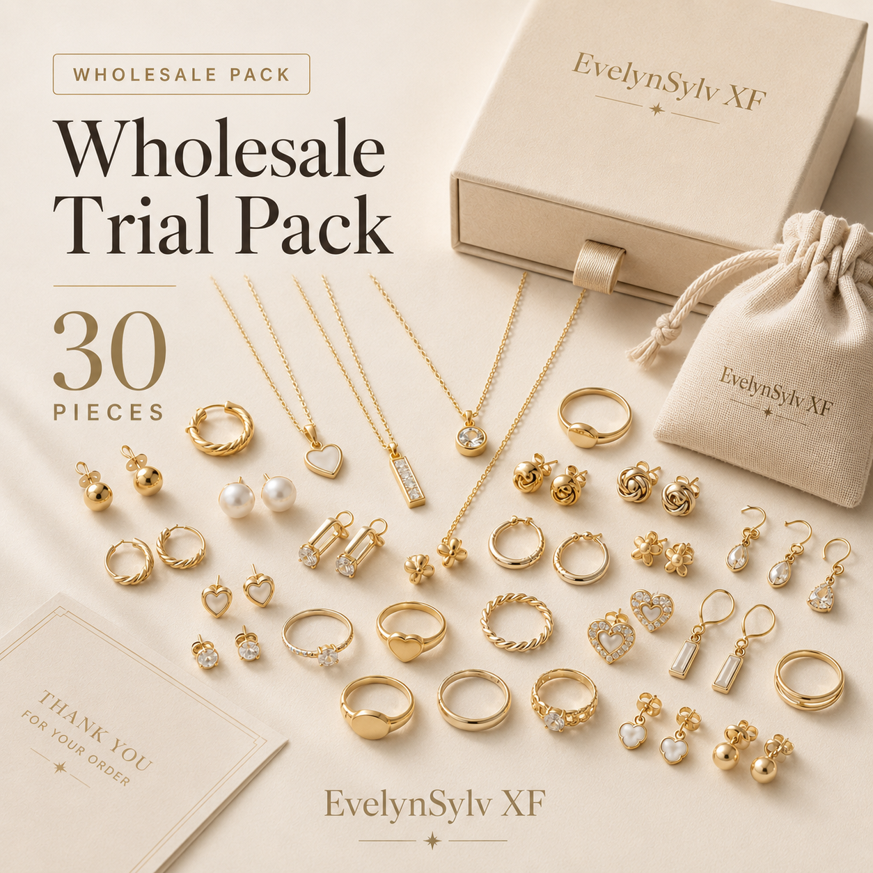 Wholesale Trial Pack — 30 Pieces