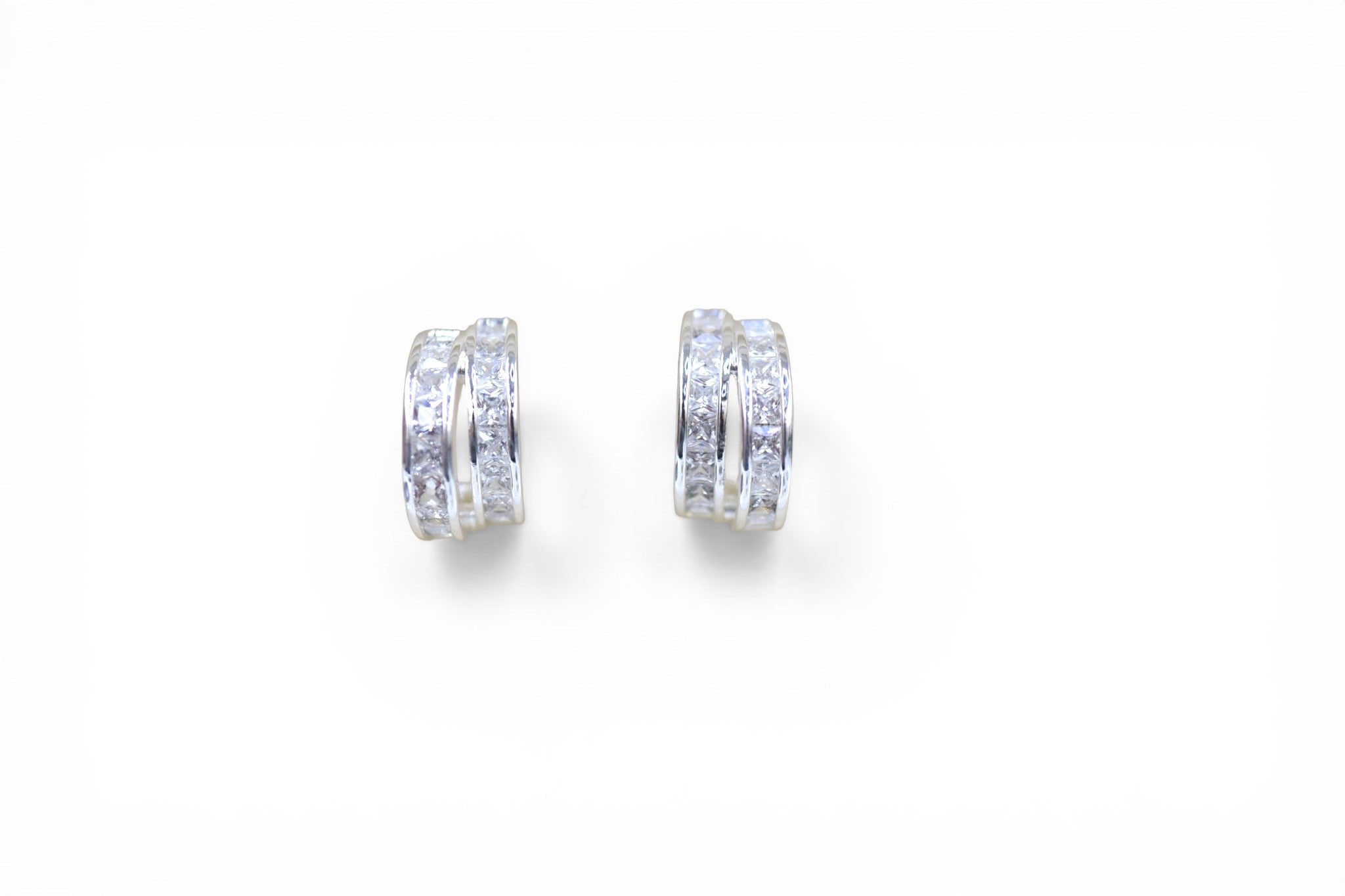 Modern Sculptural Gold Earrings
