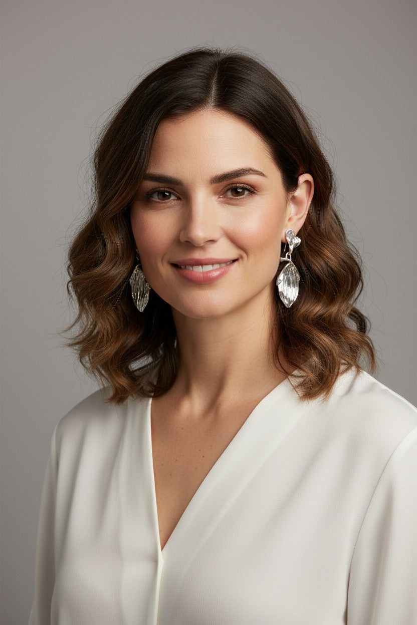 Minimalist Gold Statement Earrings