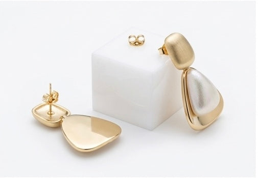 Aurora Pearl Drop Earrings