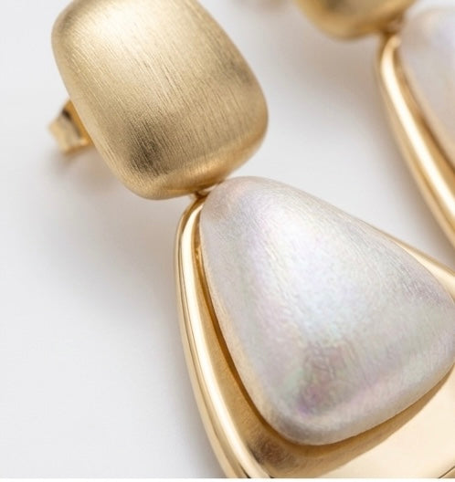 Aurora Pearl Drop Earrings